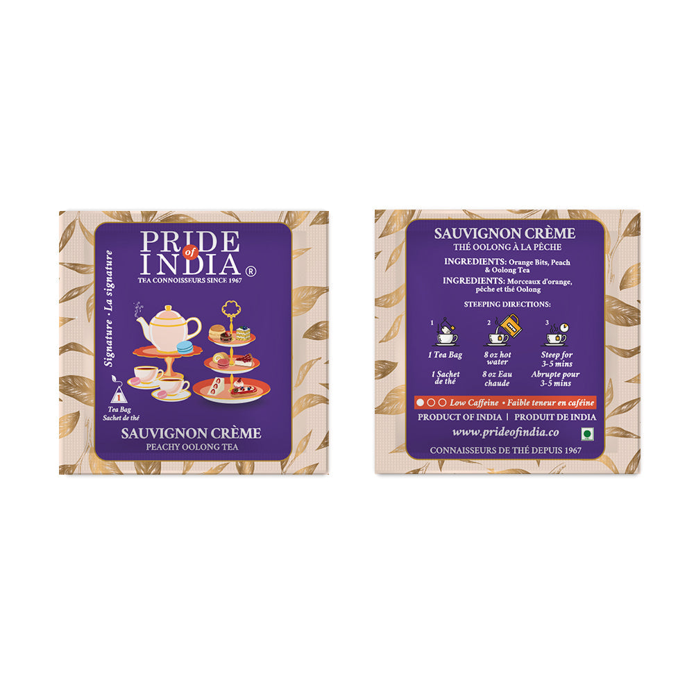 Sauvignon Creme - Peachy Oolong Tea Bags