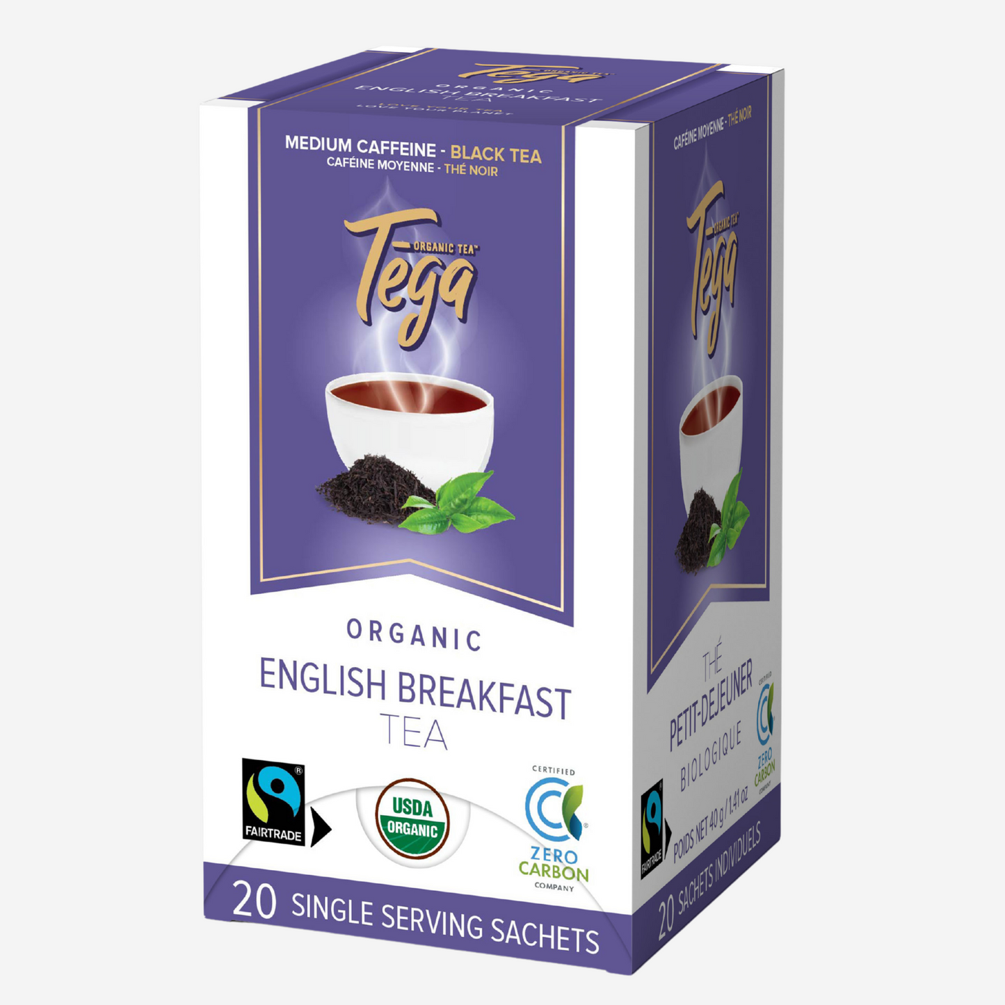 Breakfast Tea Organic Fairtrade 20ct