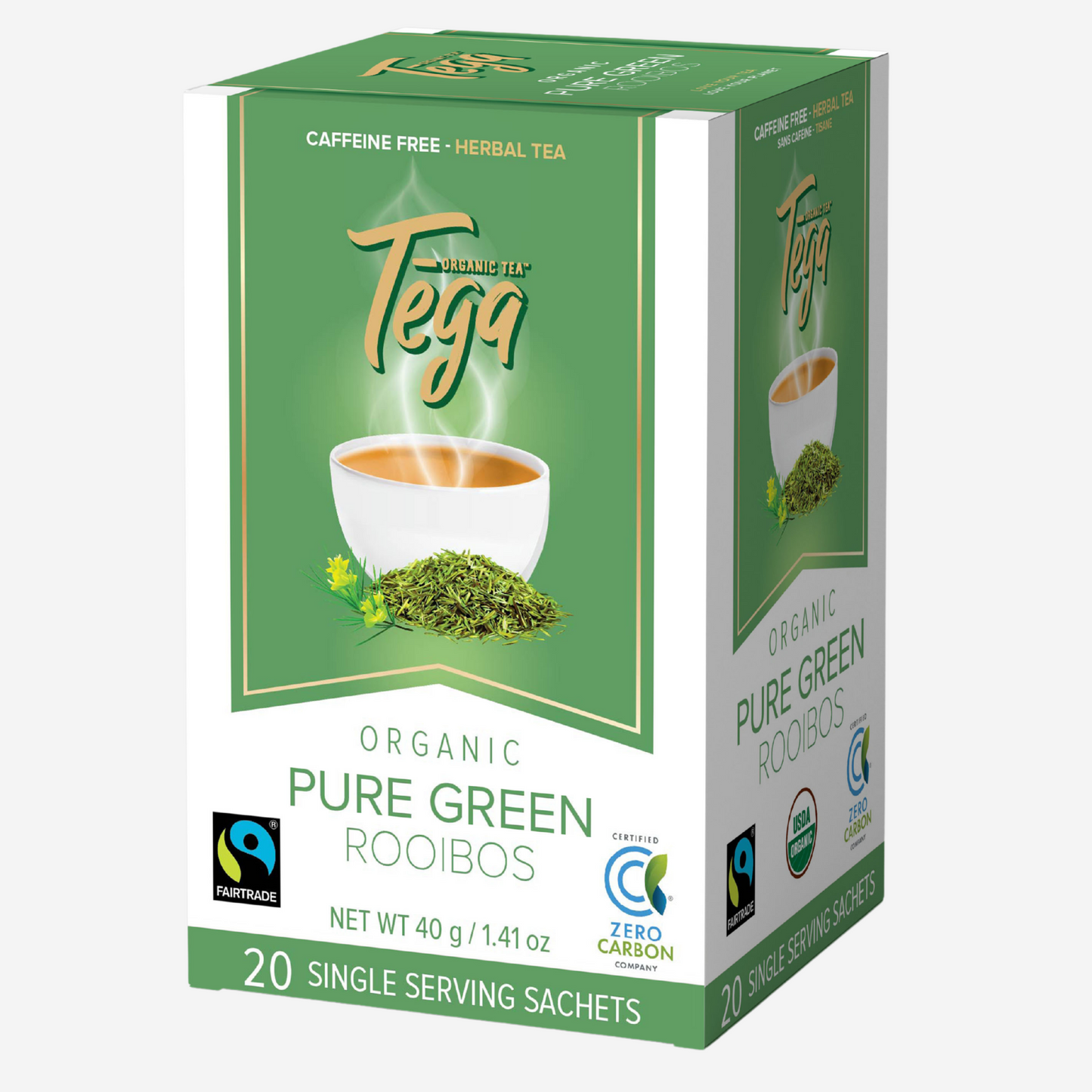 Green Rooibos Organic Fairtrade 20ct