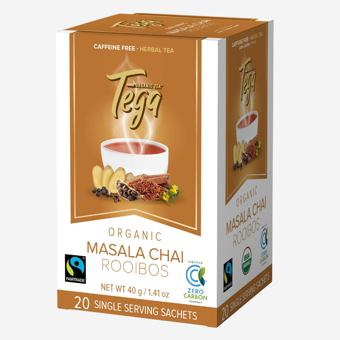 Masala Chai Rooibos Organic Fairtrade 20ct