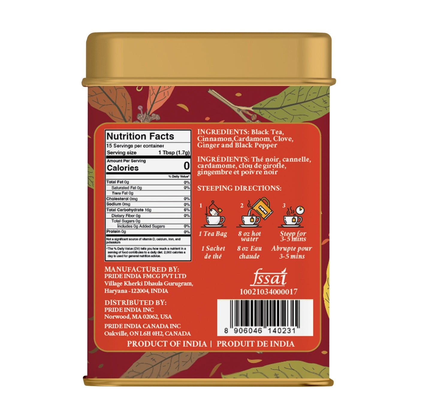 Chai Royale - Exquisite Spiced Tea Bags