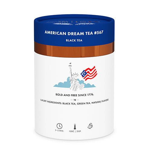 American Dream Luxury Black Tea - 3 x 12ct Canister