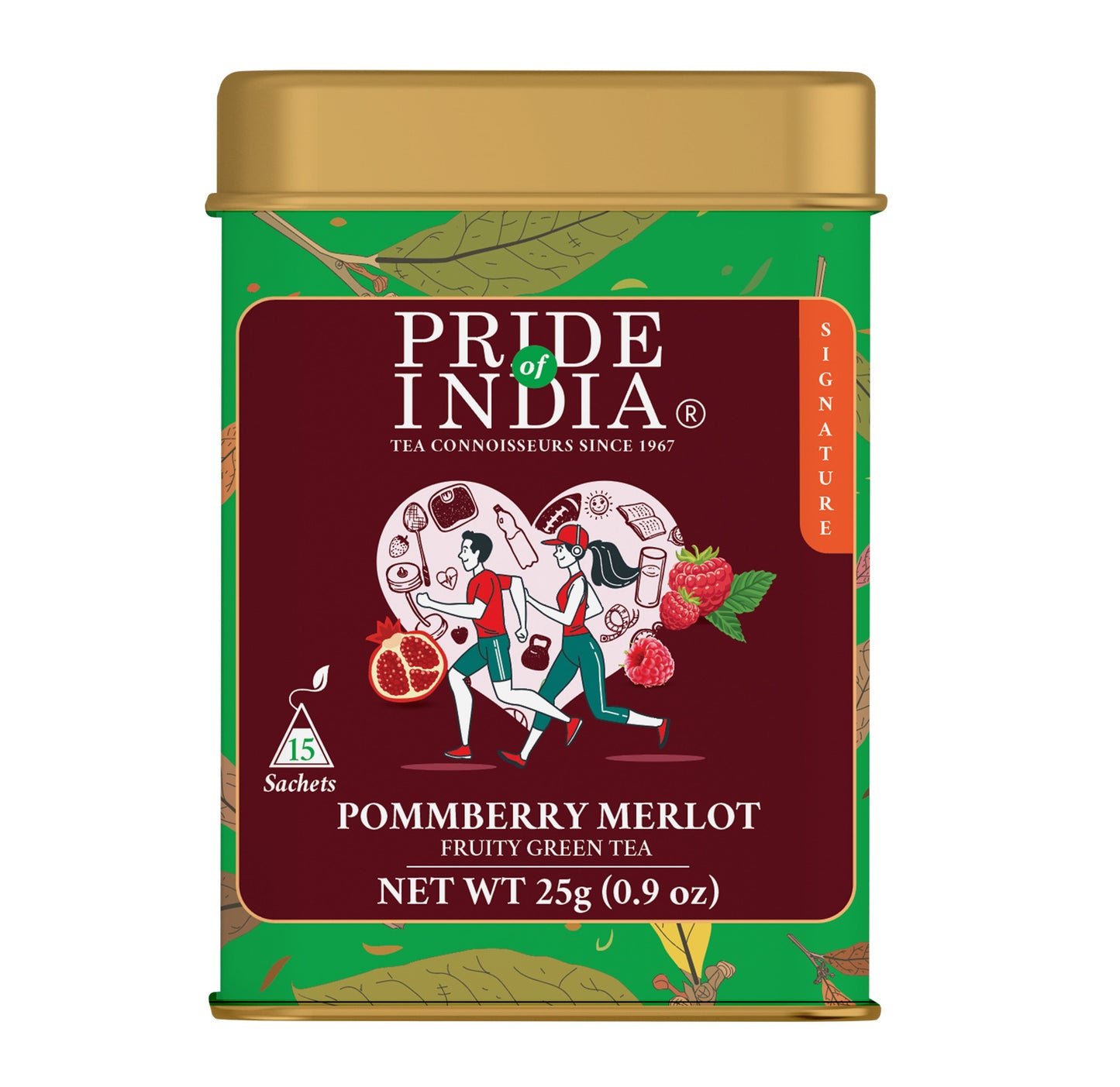PommBerry Merlot - Fruity Green Tea Bags