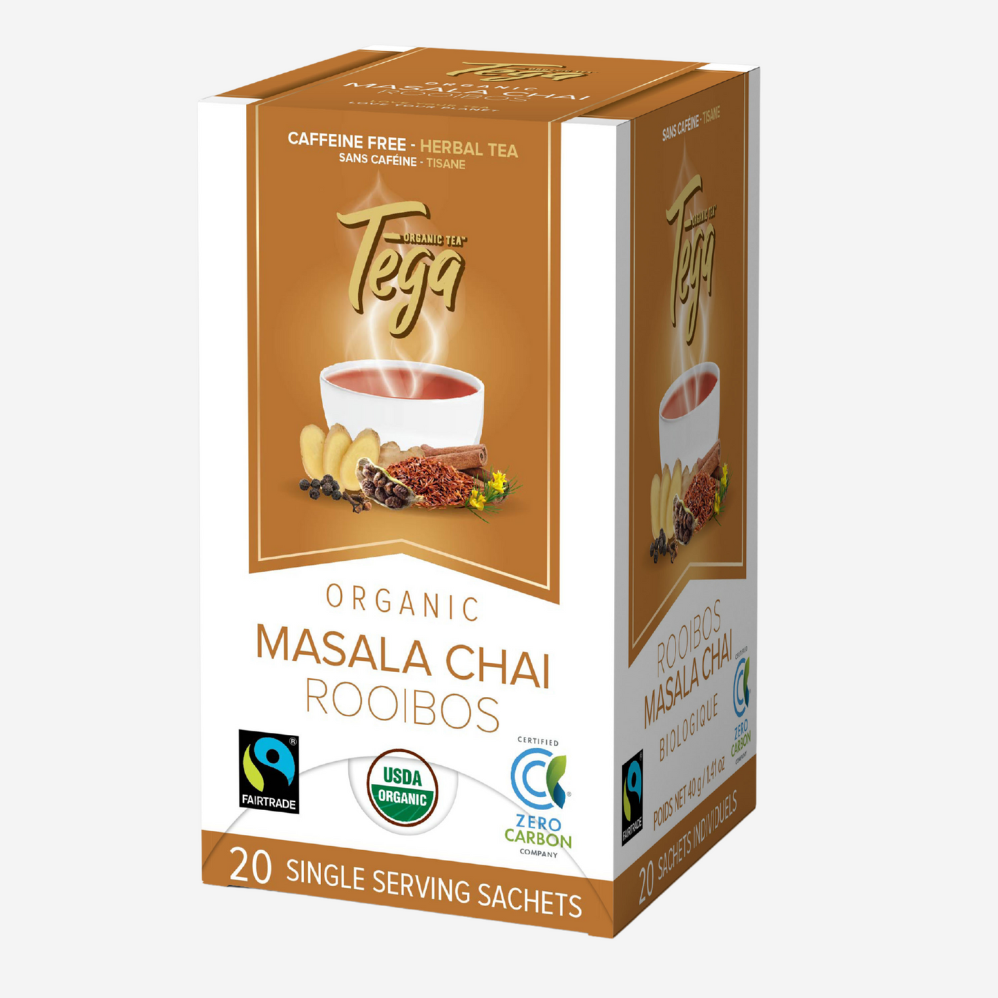 Masala Chai Rooibos Organic Fairtrade 20ct